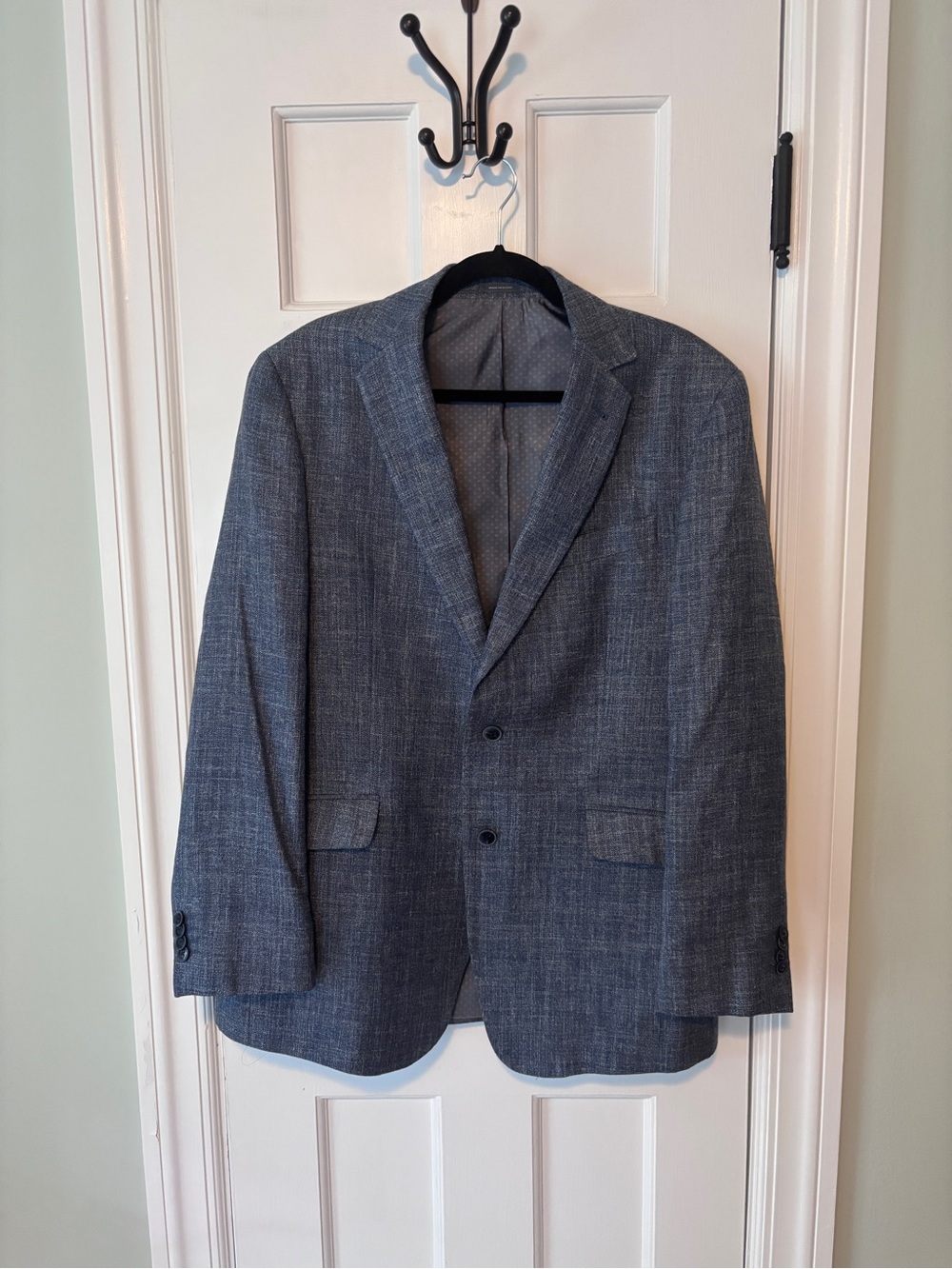 Joseph Abboud Men's Textured Blue Sport Coat